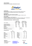 ficha técnica - Blog Colnatur