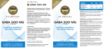 GABA 500 mG GABA 500 mG