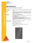 fibra acero refuerzo de concreto sikafiber xorex