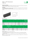 PQS-16 Perfil PVC-Transversal