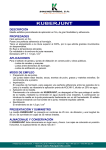 KUBERJUNT (Premoldeado para juntas) - S&aacute;nchez