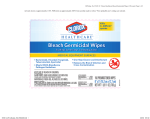 Bleach Germicidal Wipes