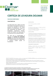 CORTEZA DE LEVADURA DOLMAR - Dolmar Productos Enol&oacute;gicos