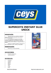 SUPERCEYS INSTANT GLUE UNICK