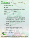 DESCRIPCION Antis&eacute;ptico de uso t&oacute;pico, a base de