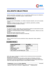 SOLVENTE DIELECTRICO