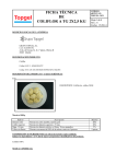 FICHA TÉCNICA DE COLIFLOR A TG 2X2,5 KG