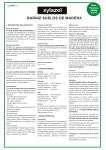 BARNIZ SUELOS DE MADERA