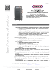 Especificaciones del producto