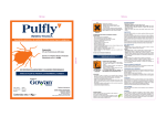 Label PULFLY 1 Kg
