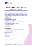 TOILETOLOR LAGER