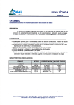 Poliacrilamida Ani&oacute;nica en Emulsi&oacute;n para control de la