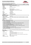 MSDS Control Group Olin Brass and Winchester, Inc. Ficha