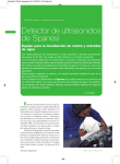 Detector de ultrasonidos de Spanesi