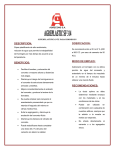 DESCRIPCION: BENEFICIOS: DOSIFICACION