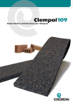 Tríptico Clempol 109 - Aislamientos vibraciones