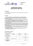 INFORMACI&Oacute;N T&Eacute;CNICA BRIK-CEN MS TUBO STAR