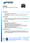 Ficha t&eacute;cnica 1DT740