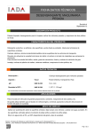 ficha datos t&eacute;cnicos desengrasante maquinaria pesada