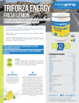 TRIFORZA ENERGY Fresh Lemon
