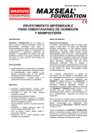 00802 MAXSEAL FOUNDATION ESP