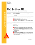 Sika Swellstop 591