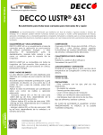 DECCO LUSTR® 631
