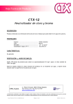 Hoja T&eacute;cnica CTX-12 e-0606-00