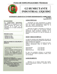 G2 HUMECTANTE INDUSTRIAL L&Iacute;QUIDO