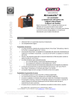 Especificaciones del producto