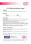 CTX-700 Anticalc&aacute;reo super
