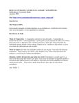RECETA CONTRA EL CANCER EN LA
