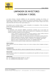 LIMPIADOR DE INYECTORES GASOLINA Y DIESEL
