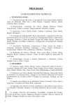 PROGRAMA - Libro sobre el P.E.R.