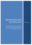 BRUTEFORCE WPS CON INFLATOR