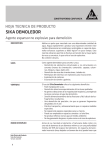 sika demoledor