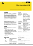 Sika Monotop® 610 - GRUPO IRFESA FACHADAS