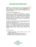 Para m&aacute;s informaci&oacute;n, desc&aacute;rguese aqu&iacute; cat&aacute;logo Endoplant