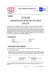 ctx-55 desincrustante de filtros solido