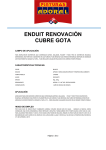ENDUIT RENOVACI&Oacute;N CUBRE GOTA