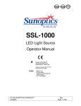 SSL-1000 - Sunoptics Surgical