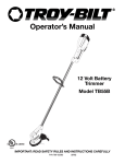 Operator`s Manual - K&T Parts House Lawn Mower Parts & Chain