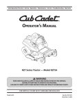 OPERATORLS MANUAL