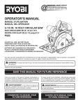 OPERATOR`S MANUAL