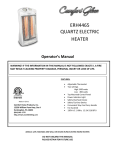 erh4465 quartz electric heater - World Marketing of America, Inc.