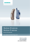 Motion M micon Motion P micon
