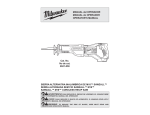 sierra alternativa inalámbrica de m18™ sawzall