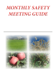 monthly safety meeting guide monthly safety meeting guide