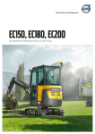Volvo Brochure Compact Excavator EC15D EC18D EC20D Spanish