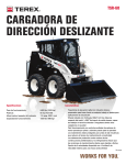 CARGADORA DE DIRECCIÓN DESLIZANTE